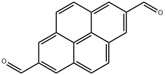 2,7-Pyrendicarboxaldehyd Structure