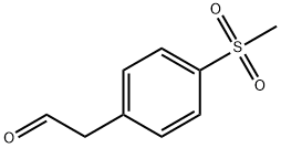 2-(4-(methylsulfonyl)phenyl)acetaldehyde,433229-45-9,结构式