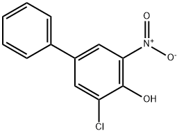 3-chloro-5-nitro-[1,1'-biphenyl]-4-ol 结构式