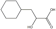 Cyclohexanepropanoic acid,a-hydroxy- 结构式