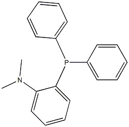 Benzenamine, 2-(diphenylphosphino)-N,N-dimethyl- Struktur
