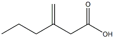 Hexanoic acid, 3-methylene- Structure