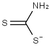 Dithiocarbamate,4384-82-1,结构式