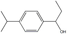1-(4-propan-2-ylphenyl)propan-1-ol Struktur