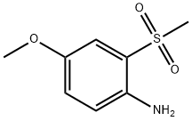 2-methanesulfonyl-4-methoxyaniline Structure