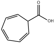 2,4,6-CYCLOHEPTATRIENE-1-CARBOXYLIC ACID, 4440-40-8, 结构式
