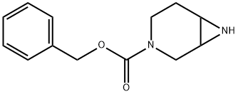 3,7-二氮杂双环[4.1.0]庚烷-3-羧酸苄酯 结构式