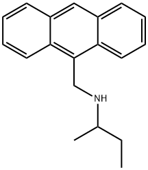 [(anthracen-9-yl)methyl](butan-2-yl)amine Struktur