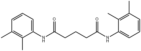 N,N'-bis(2,3-dimethylphenyl)pentanediamide Structure