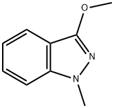 3-METHOXY-1-METHYL-1H-INDAZOLE Struktur