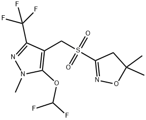 砜吡草唑, 447399-55-5, 结构式