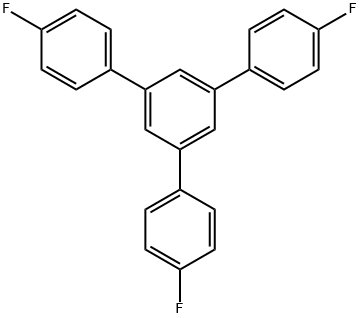 1,3,5-三(4-氟苯基)苯,448-60-2,结构式