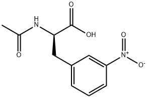 N-acetyl-3-nitro- D-Phenylalanine Struktur