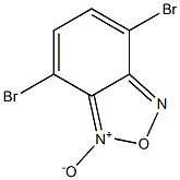 2,1,3-Benzoxadiazole, 4,7-dibromo-, 1-oxide Structure