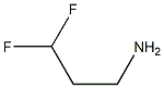 3,3-difluoropropan-1-amine Struktur