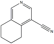 5,6,7,8-Tetrahydro-isoquinoline-4-carbonitrile Struktur
