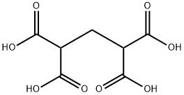 1,1,3,3-Propanetetracarboxylic acid Structure