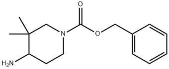 BENZYL 4-AMINO-3,3-DIMETHYLPIPERIDINE-1-CARBOXYLATE|苯甲基 4-氨基-3,3-二甲基哌啶-1-甲酸基酯
