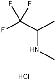 1,1,1-trifluoro-N-methylpropan-2-amine:hydrochloride Structure