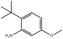 2-tert-Butyl-5-methoxy-phenylamine 结构式