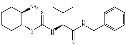 (2S)-2-[[[[(1R,2R)-2-氨基环己基]氨基)硫代甲基)氨基)-3,3-二甲基-N-(苯甲基)丁酰胺,479423-20-6,结构式