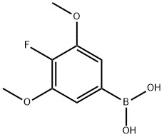 (4-Fluoro-3,5-dimethoxyphenyl)boronic acid Structure