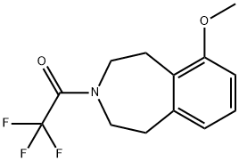 2,2,2-trifluoro-1-(6-methoxy-1,2,4,5-tetrahydro-3H-benzo[d]azepin-3-yl)ethan-1-one