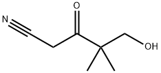 5-羟基-4,4-二甲基-3-氧杂戊腈,489432-33-9,结构式