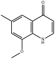 8-甲氧基-6-甲基喹啉-4-醇, 496875-55-9, 结构式