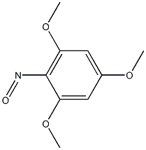 1,3,5-trimethoxy-2-nitrosobenzene Structure
