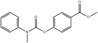 methyl 4-((methyl(phenyl)carbamoyl)oxy)benzoate Structure
