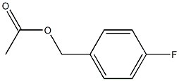 Benzenemethanol, 4-fluoro-, acetate Structure