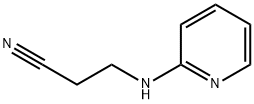 3-(pyridin-2-ylamino)propanenitrile Structure
