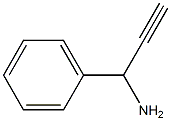 1-phenylprop-2-yn-1-amine Struktur