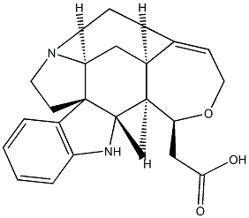 7,9-Methano-7H-oxepino[3,4-a]pyrrolo[2,3-d]- carbazole-13-acetic acid,5,6,7a,8,8a,11,13,13a,13b,14-decahydro-,(4bS,7S,7aS,8aR,13S,13aR,13bS)-