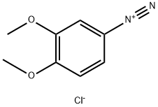 3,4-dimethoxybenzenediazonium chloride,51186-35-7,结构式