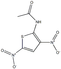 N-(3,5-dinitrothiophen-2-yl)acetamide Structure