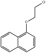 1-(2-Chloroethoxy)naphthalene Structure