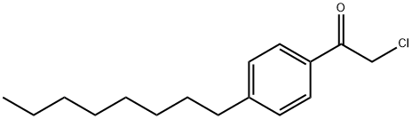 2-chloro-1-(4-octylphenyl)-aceton Struktur