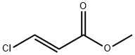 Methyl (2E)-3-chloroacrylate 结构式