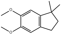 5,6-Dimethoxy-1,1-dimethyl-2,3-dihydro-1H-indene Struktur