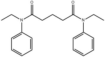N,N'-diethyl-N,N'-diphenylpentanediamide Struktur