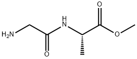 L-Alanine, N-glycyl-, methyl ester Structure