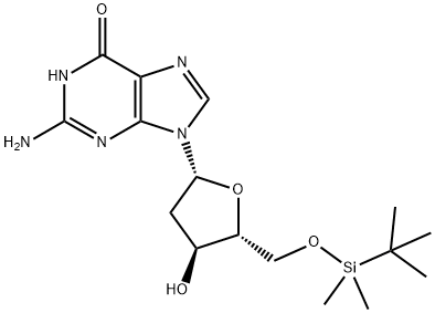 5'-O-TBDMS-2'-deoxyguanosine Struktur