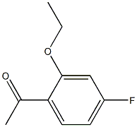 1-(2-ethoxy-4-fluorophenyl)ethanone Structure