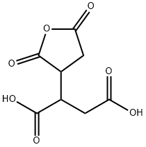 Butanedioic acid, (tetrahydro-2,5-dioxo-3-furanyl)- 结构式
