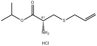 S-烯丙基-L-半胱氨酸异丙酯盐酸盐, 52386-58-0, 结构式