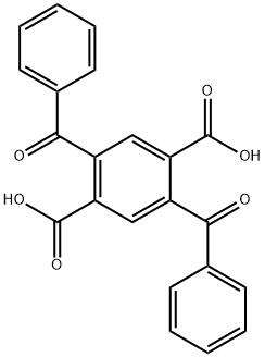2,5-二苯甲酰基苯二甲酸 结构式