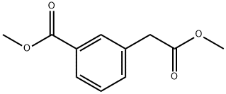 methyl 3-(2-methoxy-2-oxoethyl)benzoate Structure