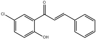 1-(5-Chloro-2-hydroxy-phenyl)-3-phenyl-propenone Struktur